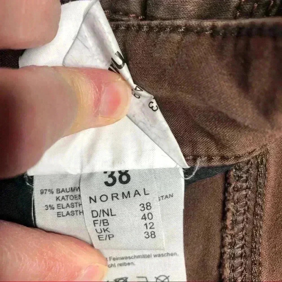 Zerres Tina  Pants Brown Size 6 - Picture 8 of 16